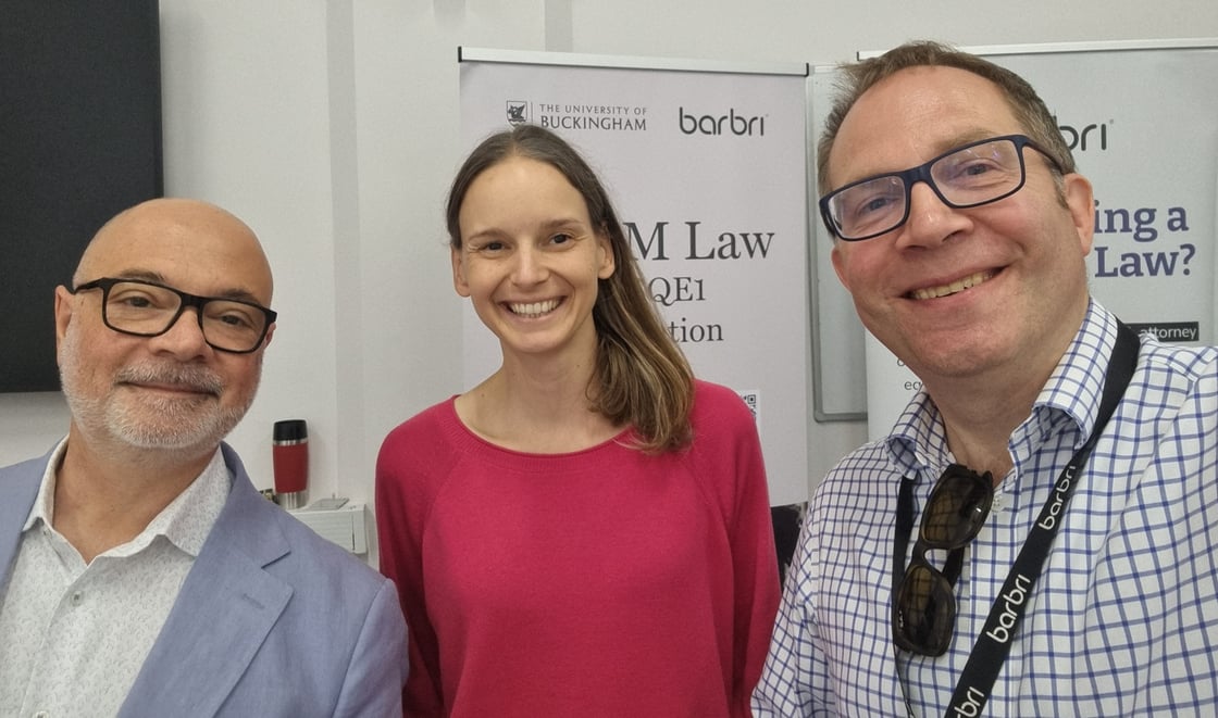 Adolfo Paolini, Dr Jessica Walsh and Chris Howard